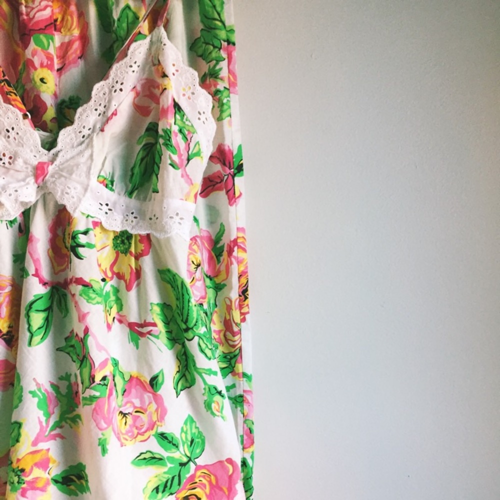 Betsey Johnson Intimates Floral Set